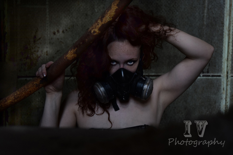 Female model photo shoot of Steph Riker in Mansfield Reformatory