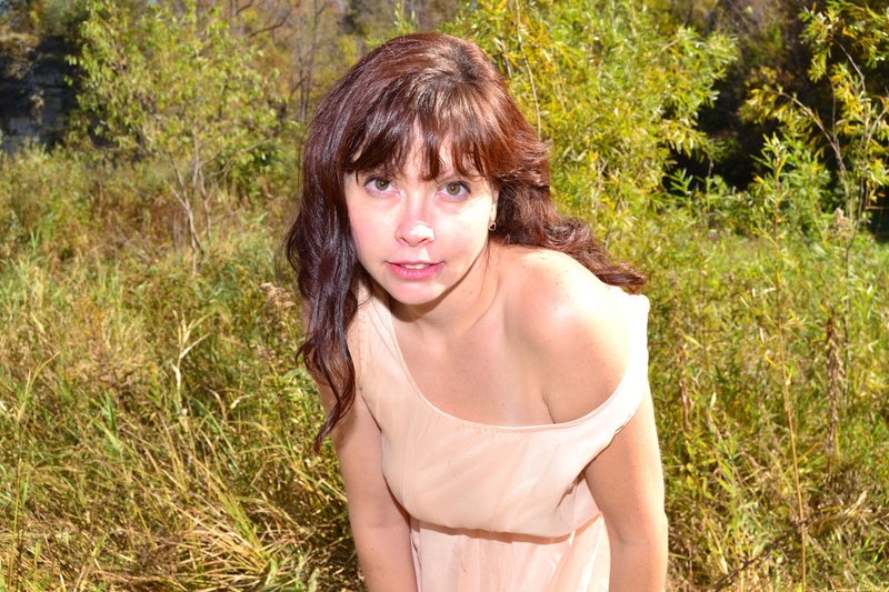 Female model photo shoot of Dawnitablue by Jimmy K in River Falls, WI