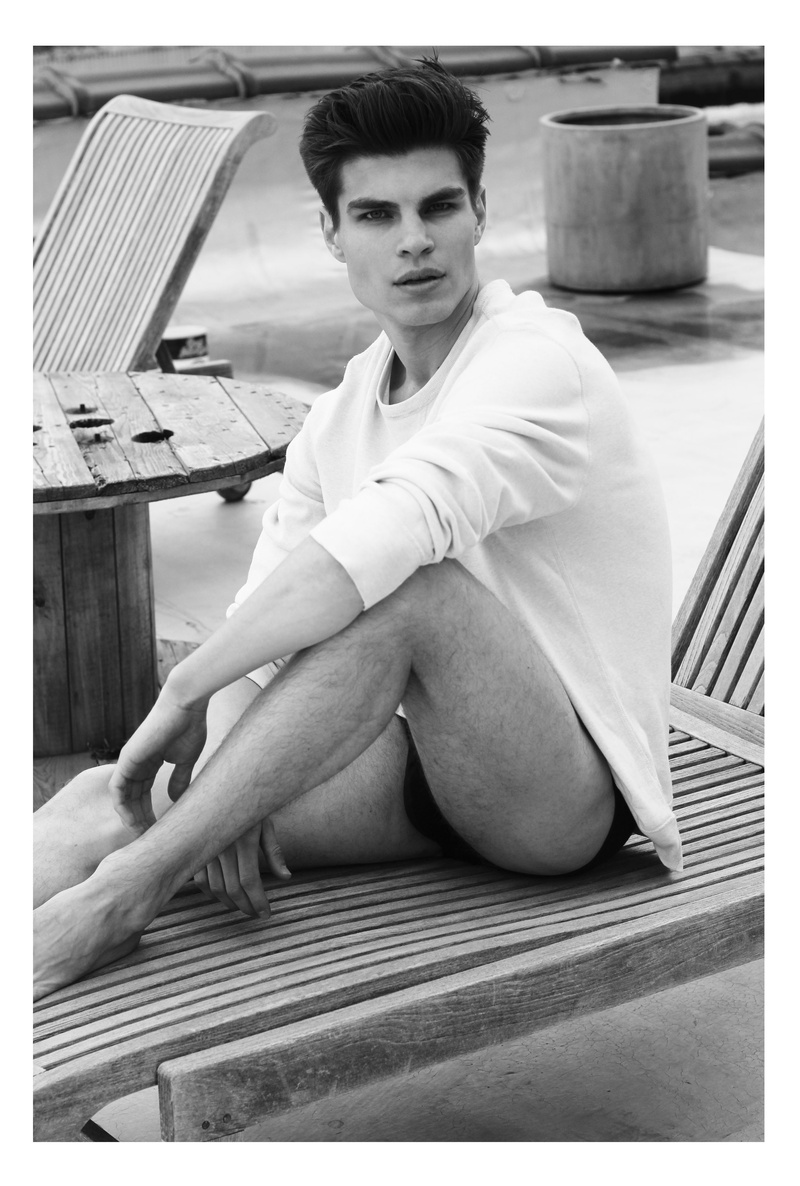 Male model photo shoot of Maxim by Angel Kar in NYC