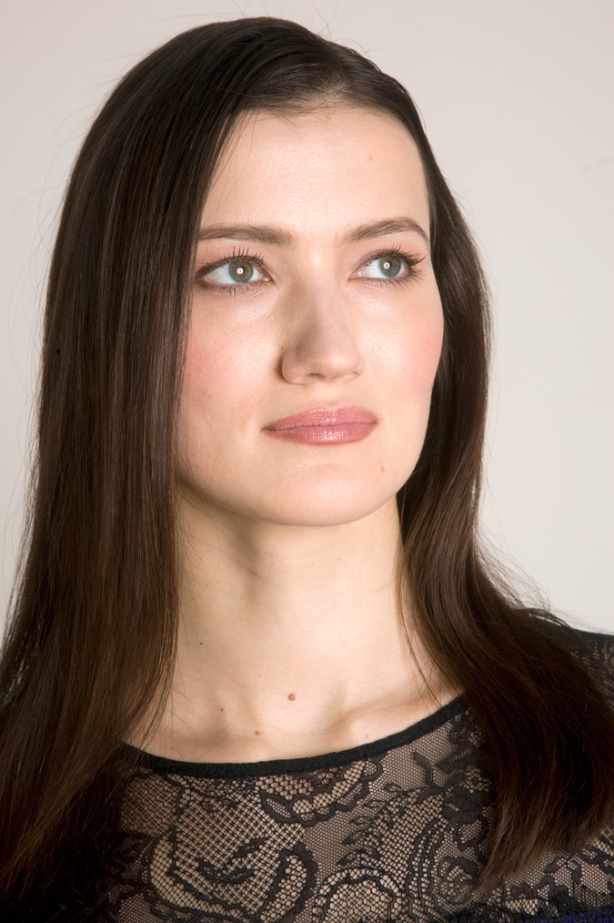 Female model photo shoot of Olga Adamasova by Geoffrey Transu, makeup by Milian Bonillo Artistry