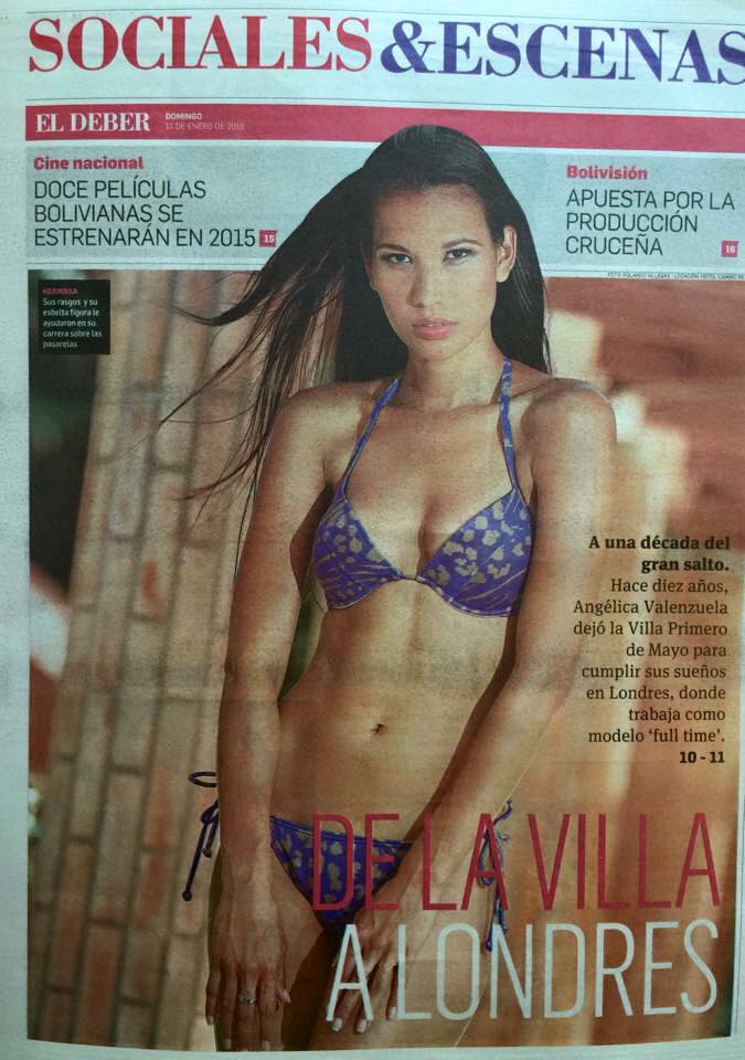Female model photo shoot of Angelica Valenzuela in Santa Cruz - Bolivia