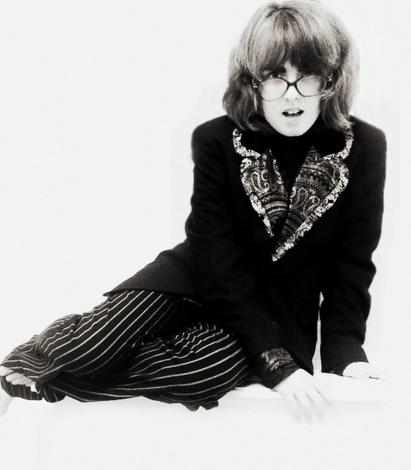 Male model photo shoot of Elton John Lennon