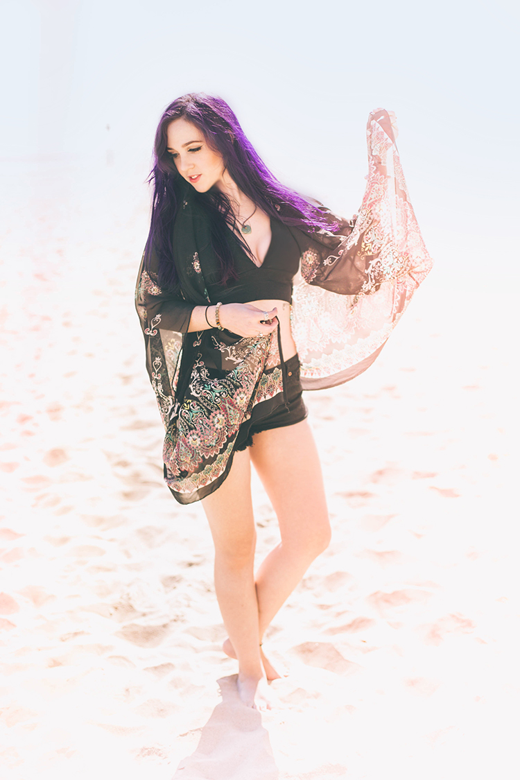 Female model photo shoot of MadiMae in Venice Beach, CA