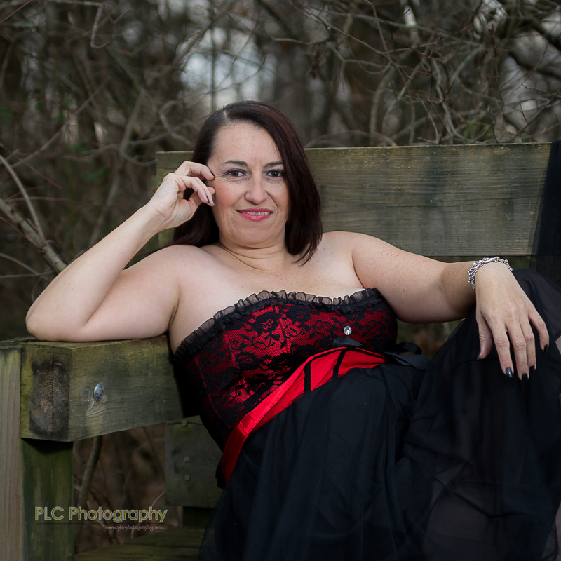Female model photo shoot of Curvy Crystal by PLC Photography in Sellar's Farm State Park