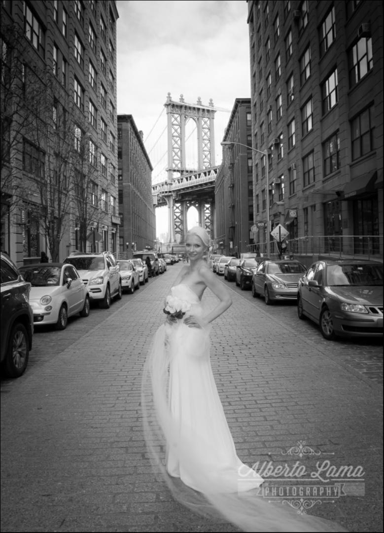 Female model photo shoot of CheriSweet1125 in Manhattan Bridge