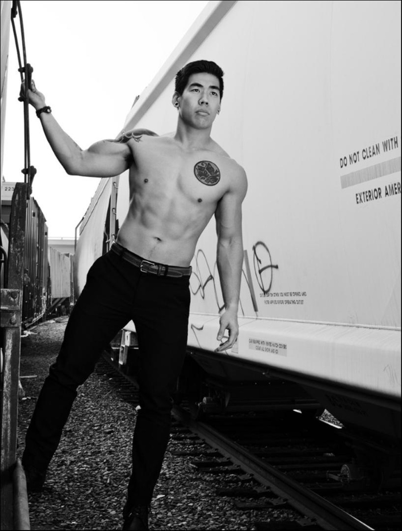Male model photo shoot of Dylan Kurokawa