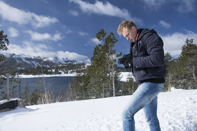 Male model photo shoot of Erik Jacobi in Lake Tahoe