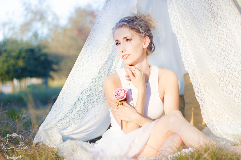 Female model photo shoot of Vienna Rose Photography
