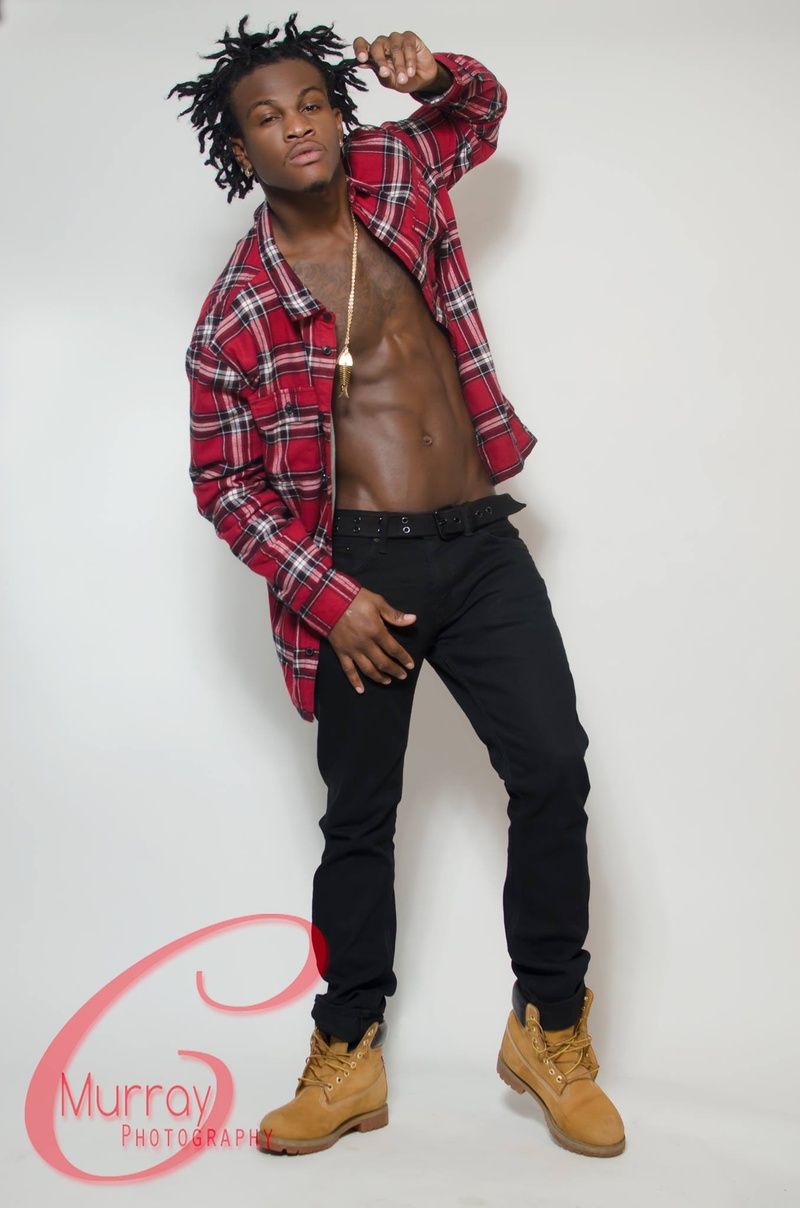 Male model photo shoot of Yaatae by CMurrayPhotos