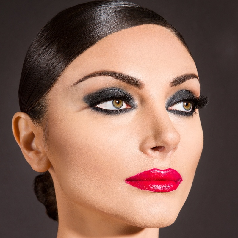 Female model photo shoot of Make up Artist Sherry O