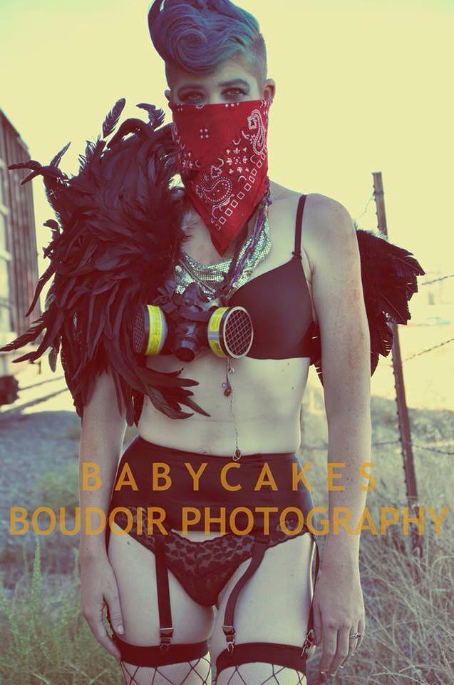 Female model photo shoot of babycakesboudoir