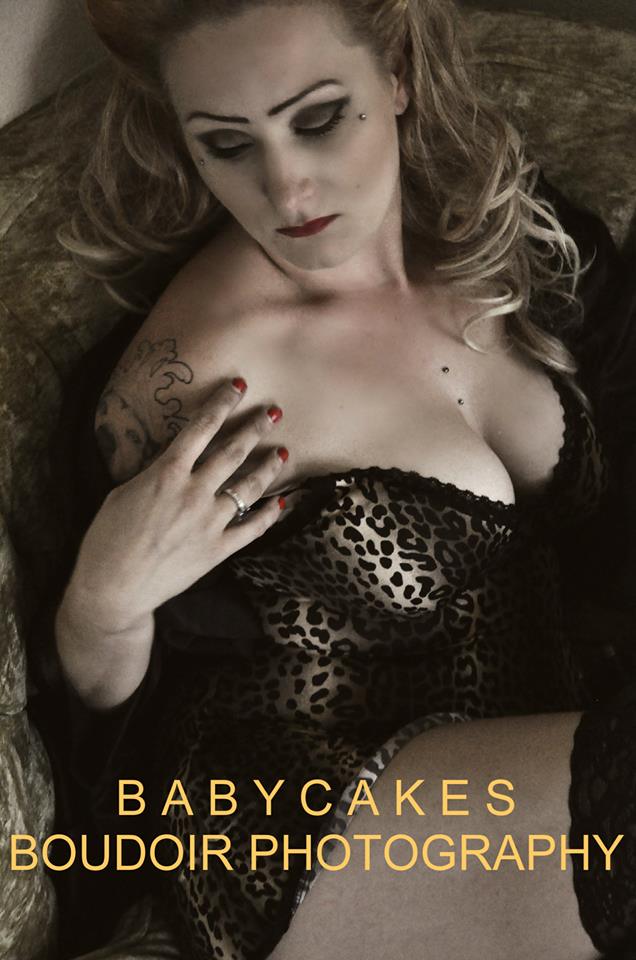Female model photo shoot of babycakesboudoir