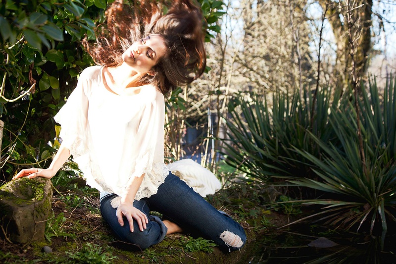 Female model photo shoot of Leigha Patino in Portland, Oregon