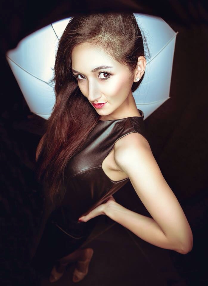 Female model photo shoot of Aizhan