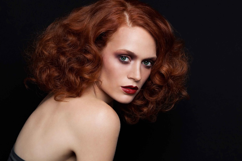 Female model photo shoot of Kate Boyer in LA, makeup by Satya Linak