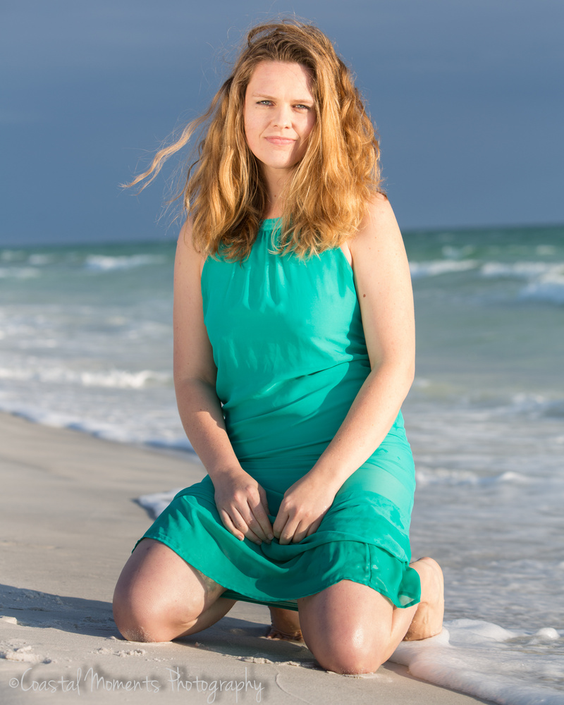 Female model photo shoot of Sarrha Diane by Adam Rich Photography in Dune Allen Beach