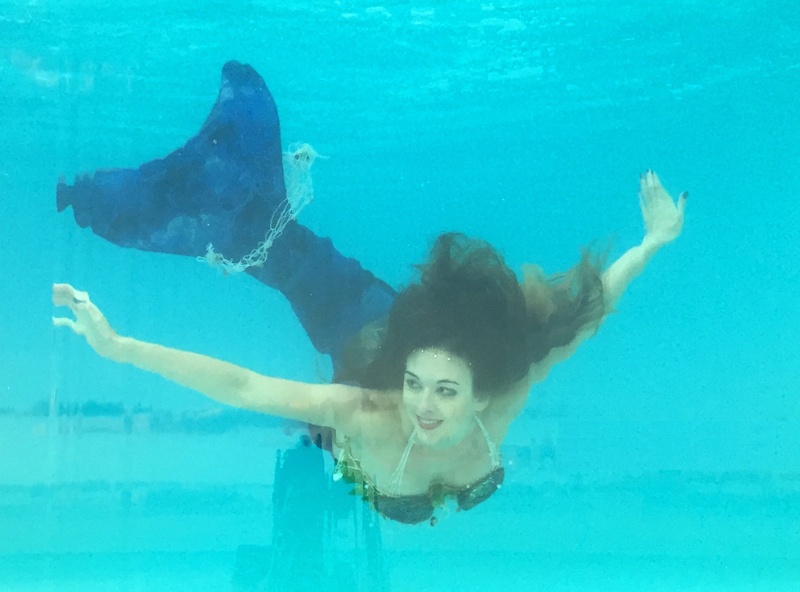 Female model photo shoot of Mermaid Deepblue in Tunisia