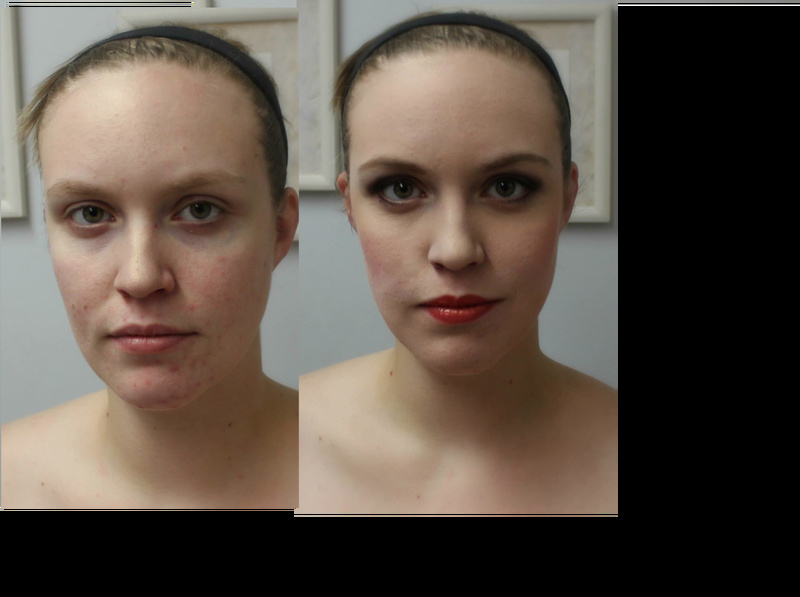 Female model photo shoot of brooke_lynn makeup