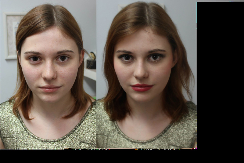 Female model photo shoot of brooke_lynn makeup