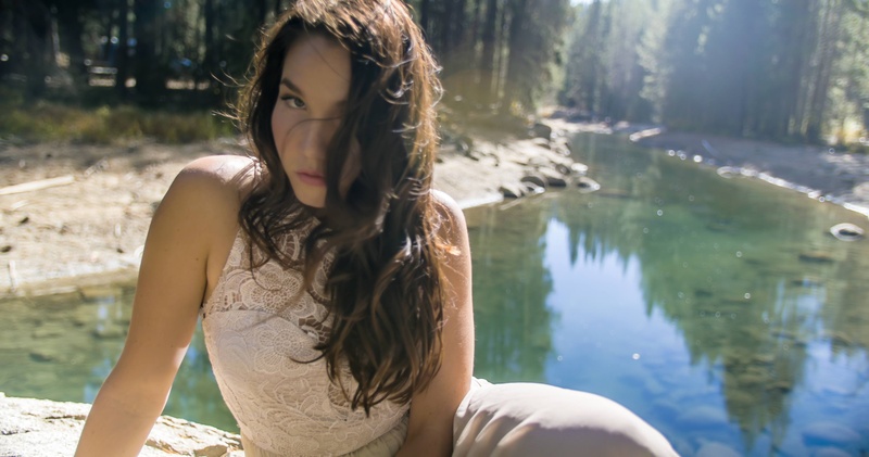 Female model photo shoot of JillianElise in Lake Tahoe