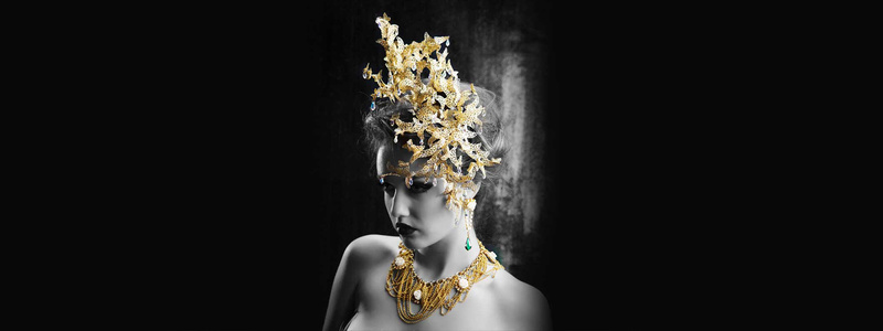 Female model photo shoot of AudreyAkman Jewelry in Legian, Bali