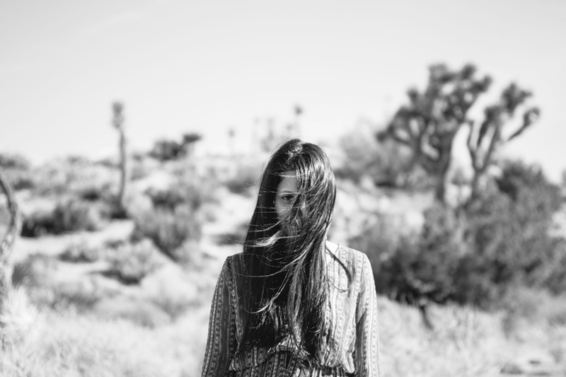 Female model photo shoot of dlillian in Joshua Tree