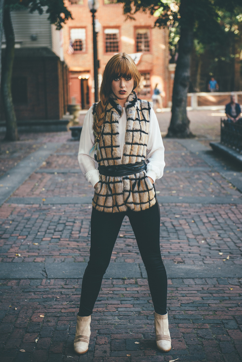 Female model photo shoot of Pheobe Madison in Boston