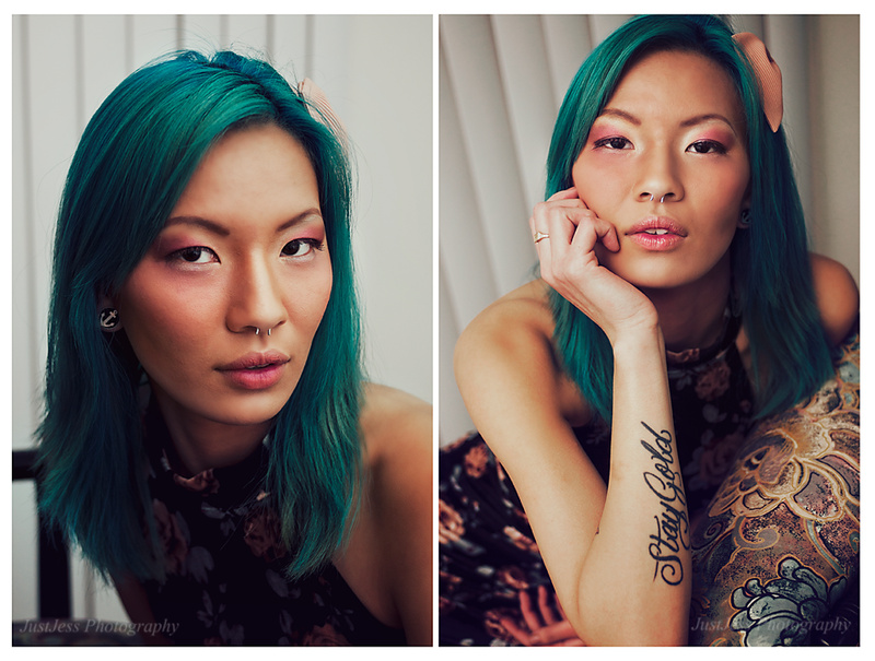 Female model photo shoot of meilizheng