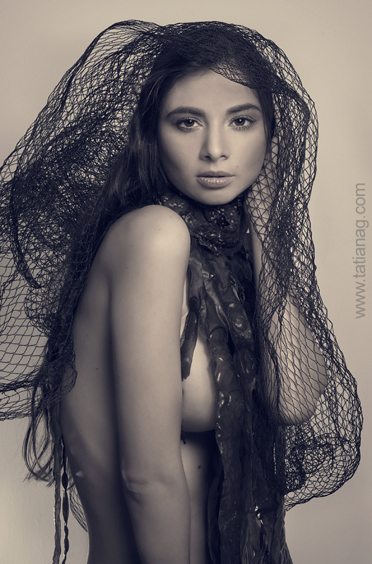 Female model photo shoot of tatianaG in dublin, makeup by OKSANA_MakeUp