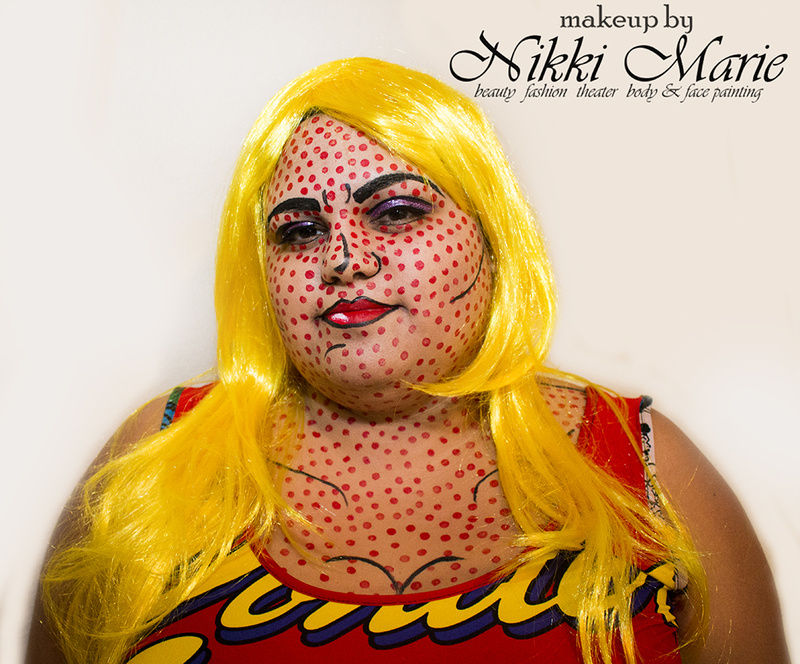 Female model photo shoot of makeup by Nikki Marie by NikkiMarieStudio in Nikki Marie Studio Fort Worth, TX