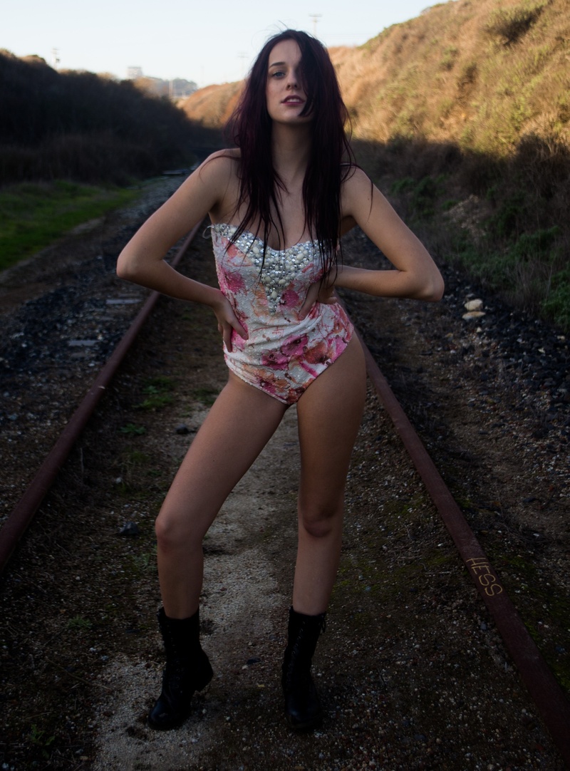 Female model photo shoot of TeddieT in Santa Cruz, CA