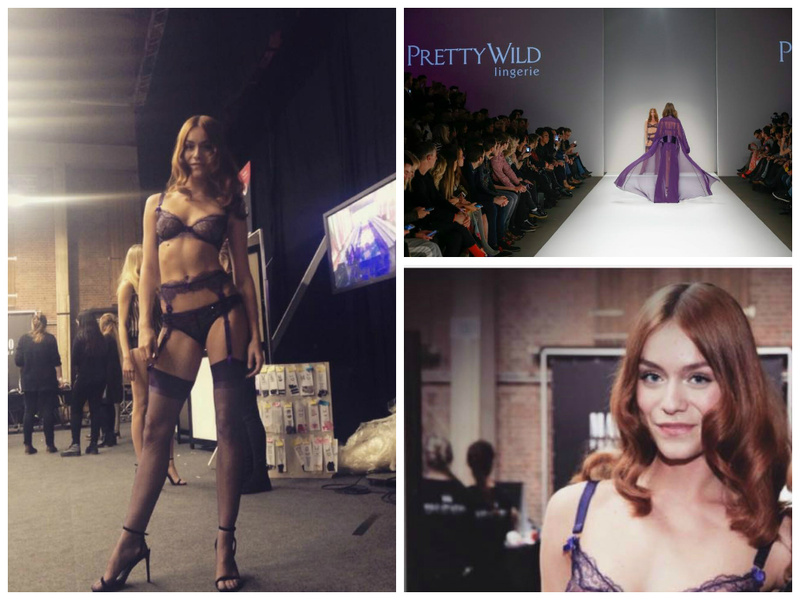 Female model photo shoot of Katherien in Amsterdam Fashion Week