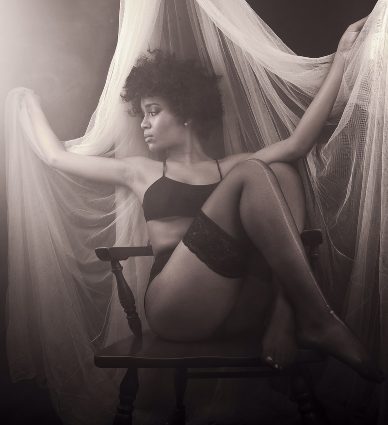 Female model photo shoot of Tascia Chin by Carlos Vaquero Photo