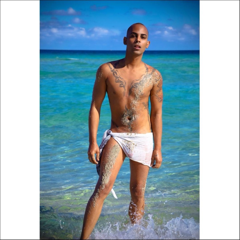 Male model photo shoot of SinASin in South beach