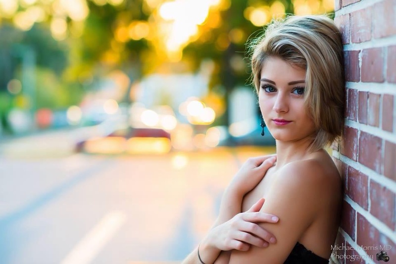 Female model photo shoot of Alwaysbritty in Downtown Ocala, FL