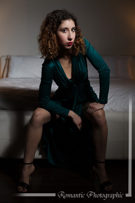 Female model photo shoot of Serena Rauch by Romantic Photographic in The Loft Hotel