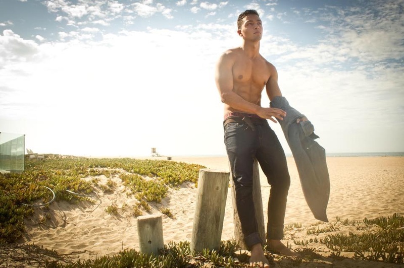 Male model photo shoot of nikolas_alexander in State Beach, CA