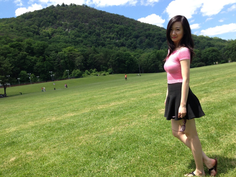 Female model photo shoot of Sophie Chou in Bear Mountain, New York