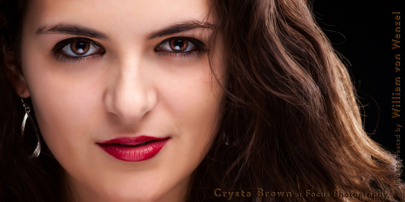Female model photo shoot of Crysta_525 by William von Wenzel in Focus Photography