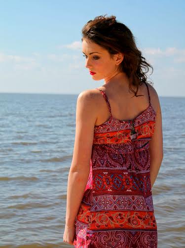 Female model photo shoot of Summerly in Gulf coast