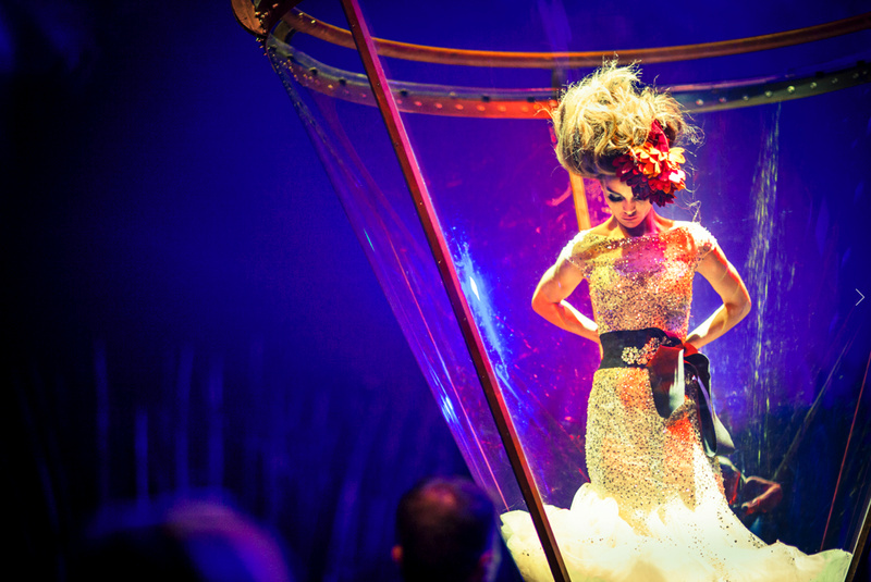 Female model photo shoot of JoannaMiriam in Cirque Du Soleil