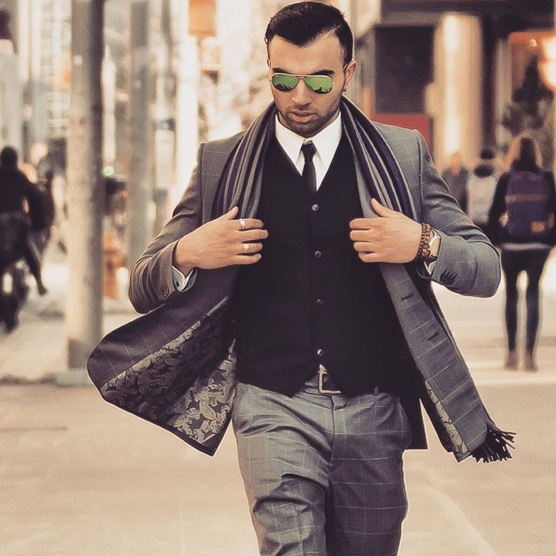 Male model photo shoot of Konark in Downtown Toronto
