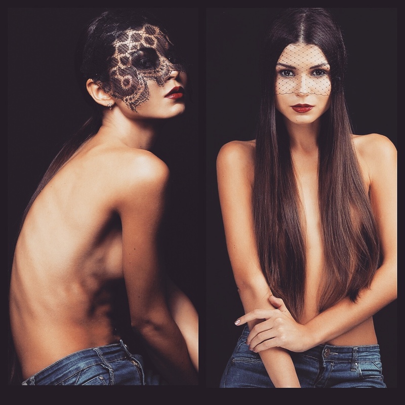 Female model photo shoot of Angela_karamysheva