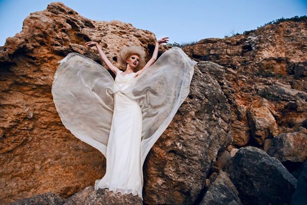 Female model photo shoot of AmelieM in Ibiza