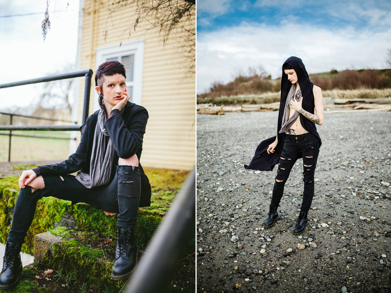 Female model photo shoot of M Magee Photography and Myrkur in Seattle