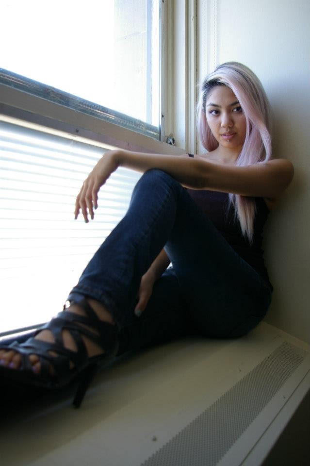 Female model photo shoot of reeya by Brooklyn BlackAndWhite in Toronto