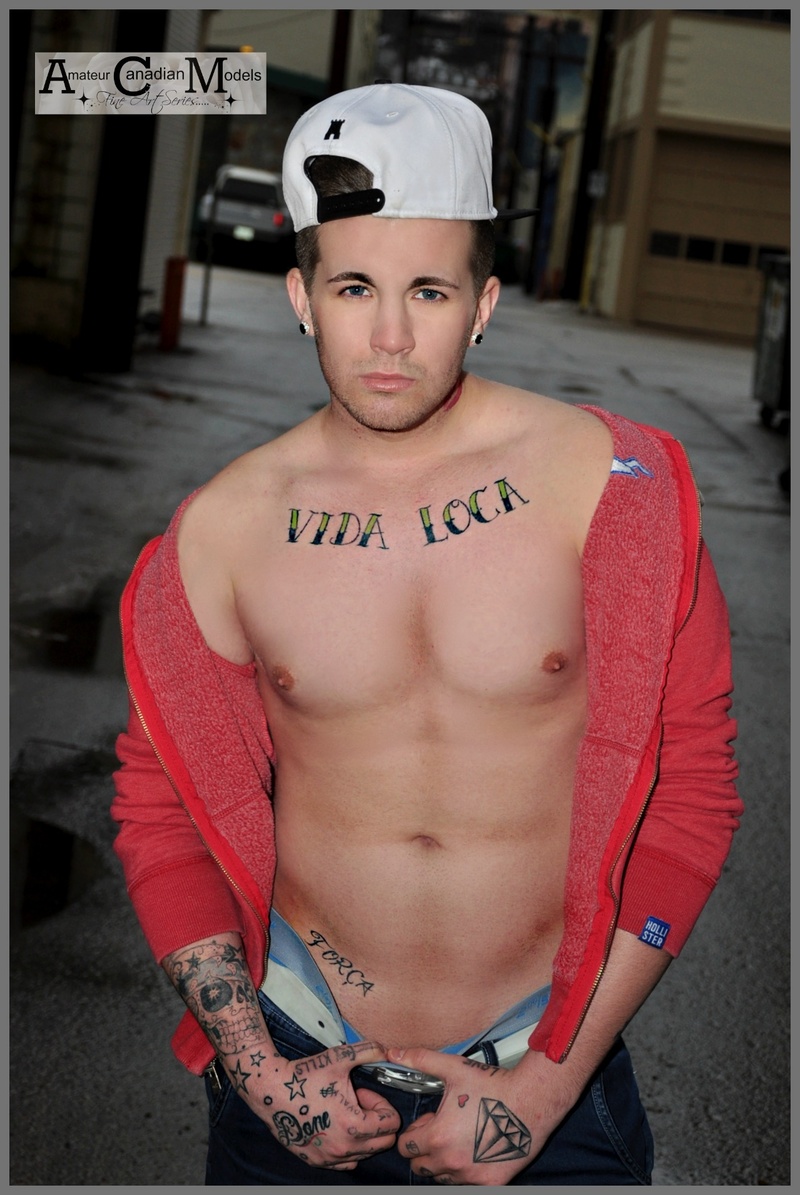 Male model photo shoot of inked_twink