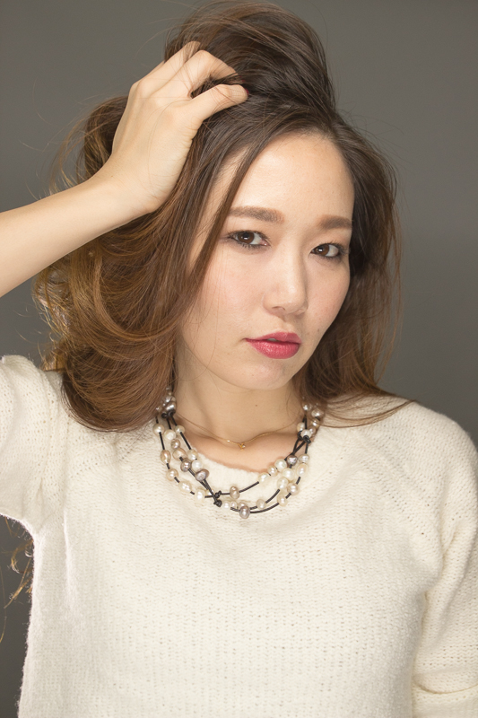 Female model photo shoot of Yoshimi Fukuoka