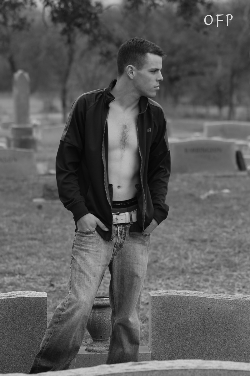 Male model photo shoot of Hellsangel1994 by one feather photography in maxdale texas