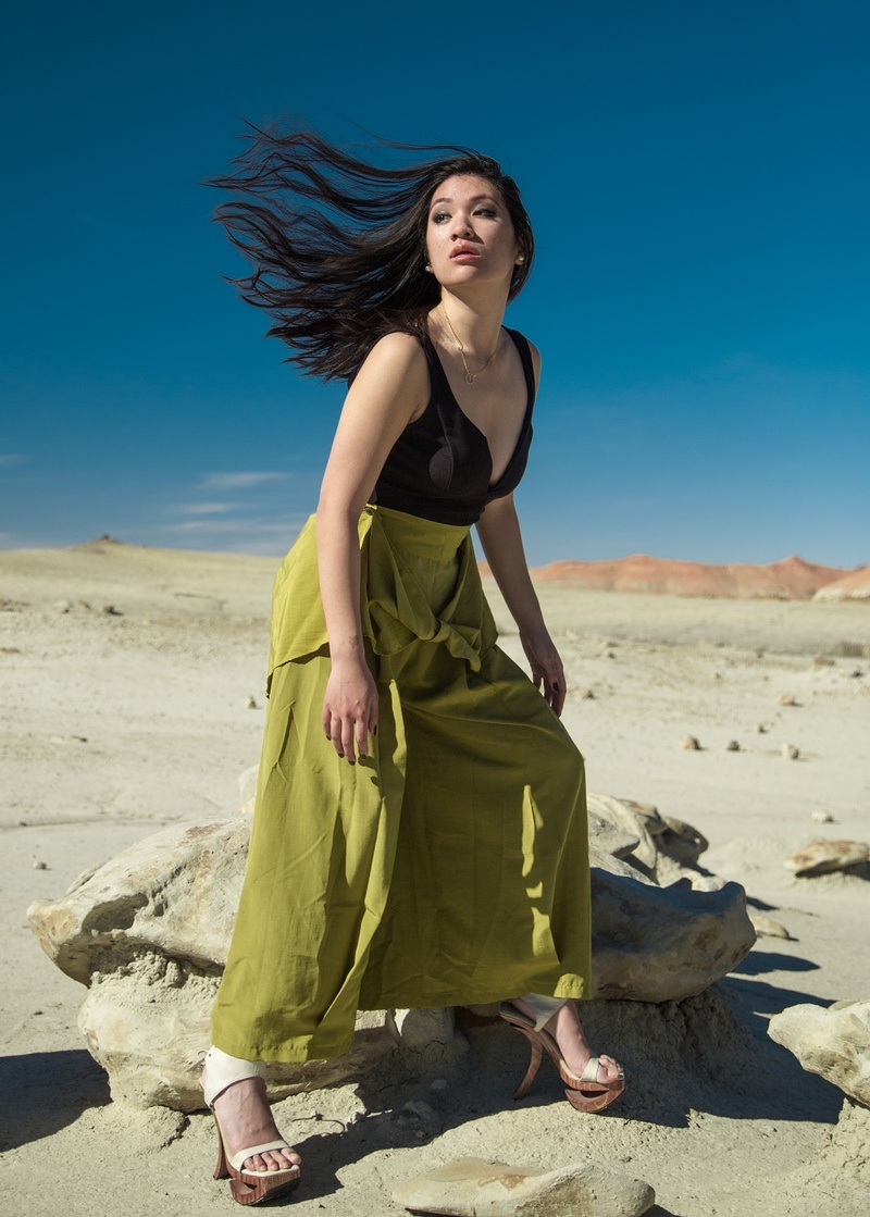 Female model photo shoot of Sashaline in New Mexico